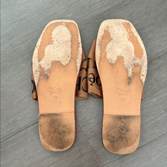 Chic Brown Sandals - Picture 2 of 5